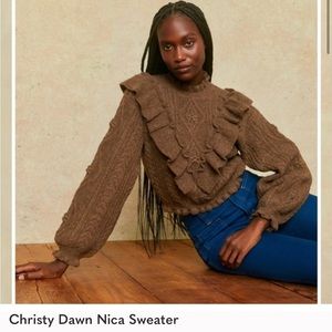 ISO - Christy Dawn Nica Sweater in Cinnamon - L, XL